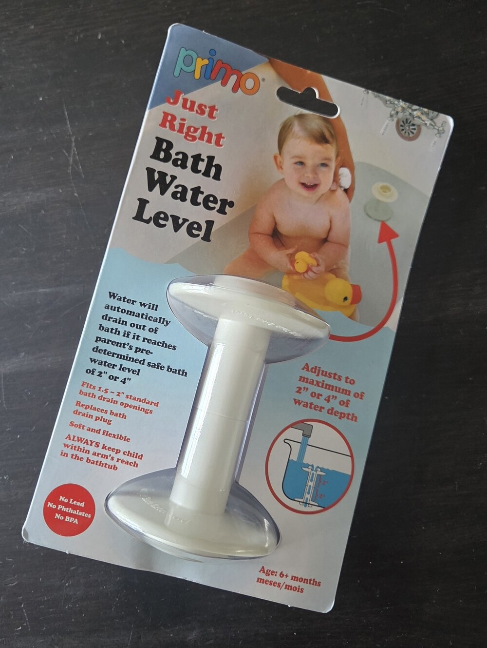 New Primo Bath Water Level Indicator